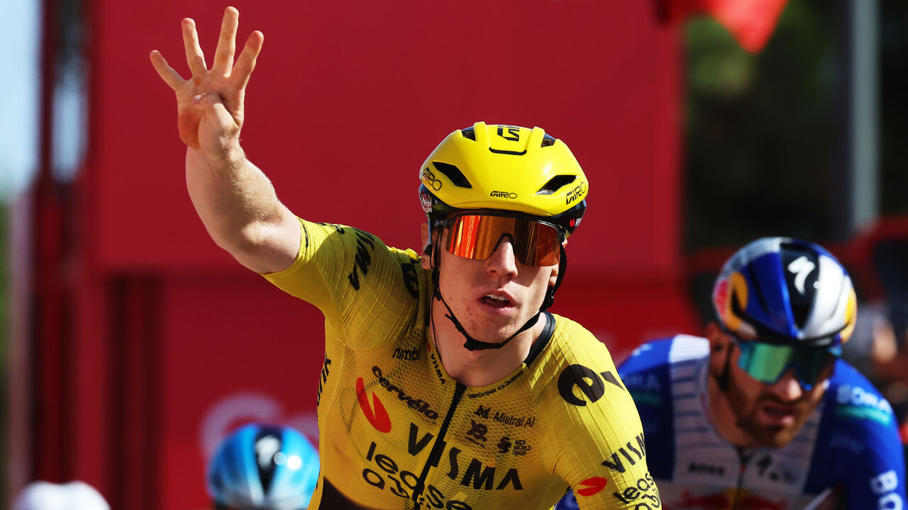 Brytyjczyk po raz czwarty wygrał etap Vuelty