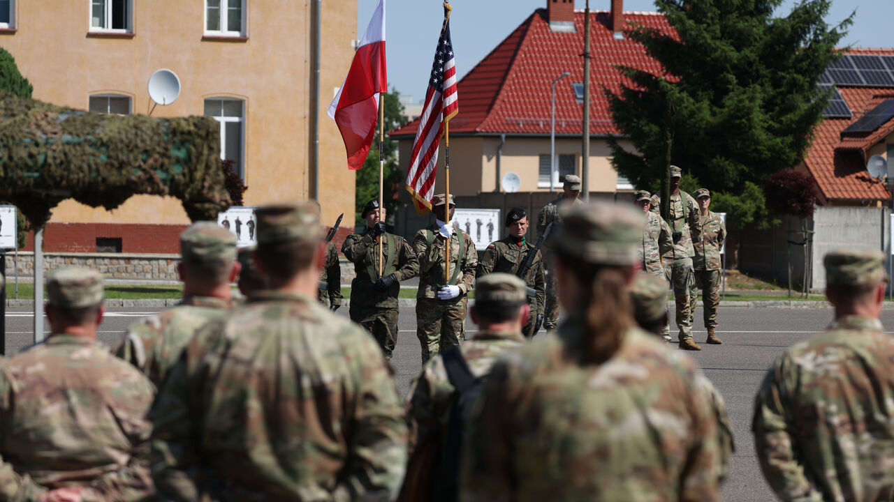 US team in Poland to review potential sites for permanent bases